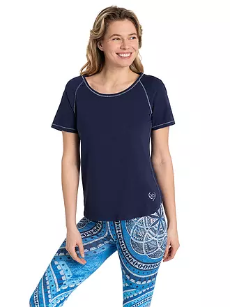 THE SPIRIT OF OM | Damen Yogashirt Raglan Bambus | 